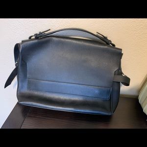 All Saints Black Satchel